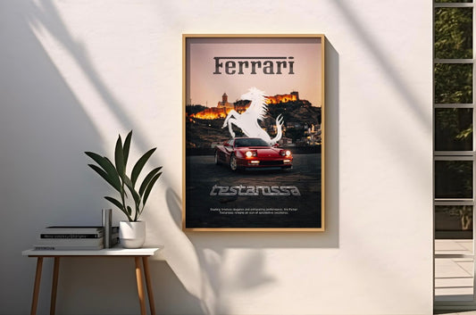 Cuadro Decorativo Ferrari
