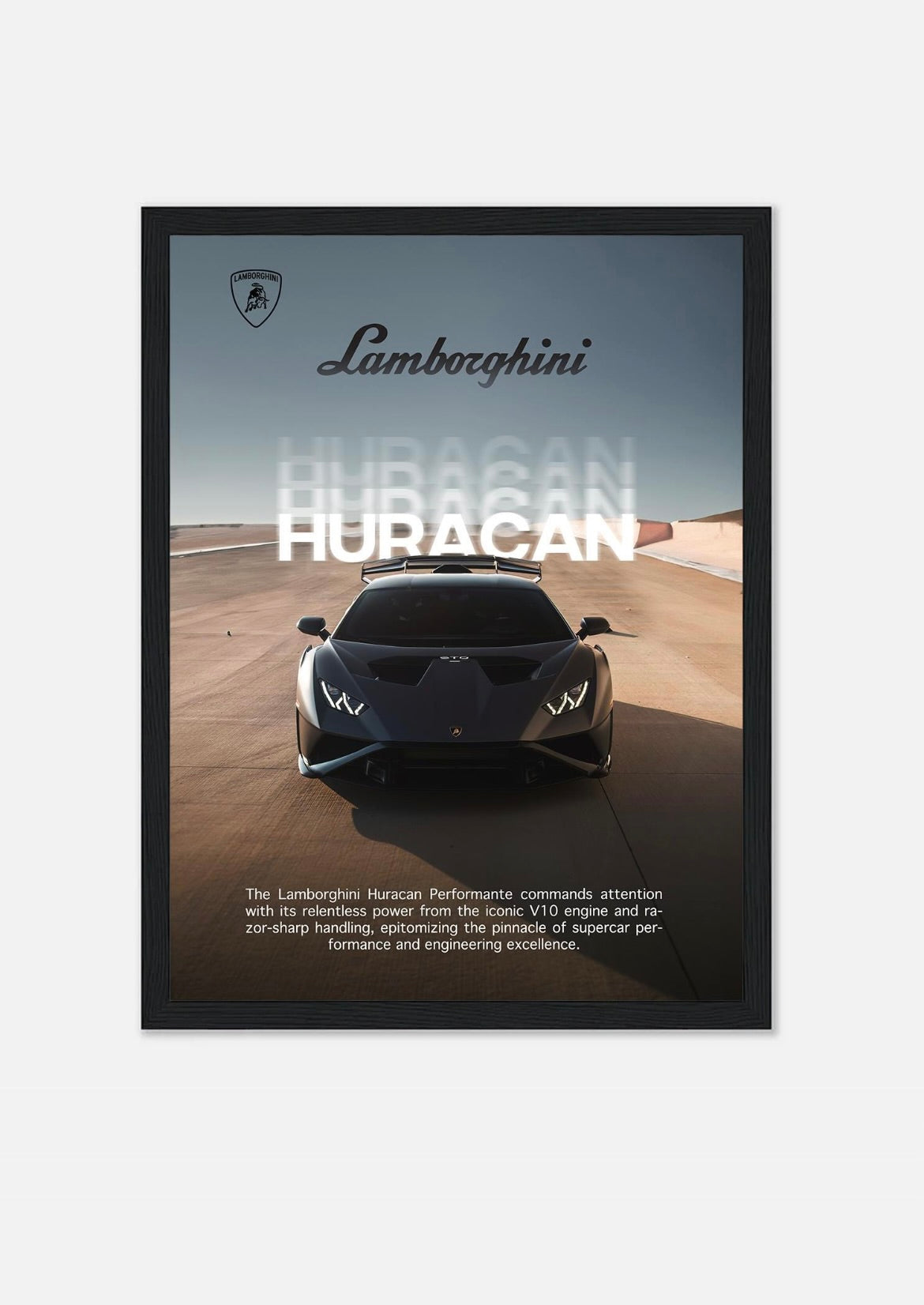 Cuadro Decorativo Lamborghini Huracán