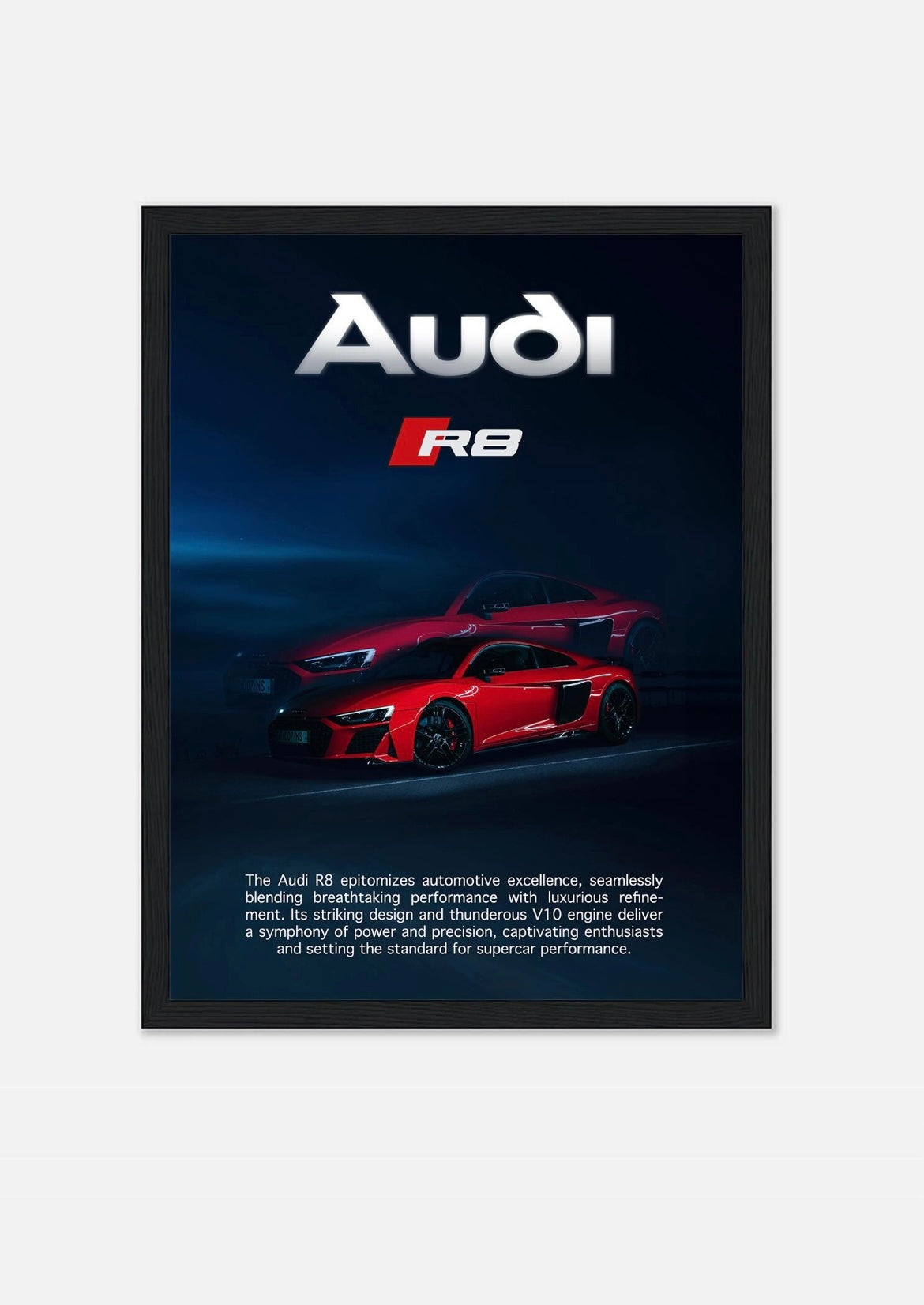 Cuadro Decorativo Audi R8