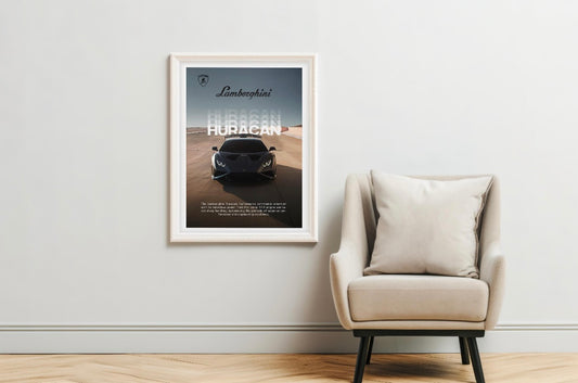 Cuadro Decorativo Lamborghini Huracán